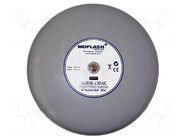 Signaller: sound; bell; 24VDC; 108dB; A8BM; IP66; grey; Ø219x93mm MOFLASH SIGNALLING