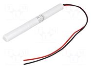 Re-battery: Ni-MH; AA; 3.6V; 1600mAh; cables; 250mm CELLEVIA BATTERIES