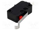 Microswitch SNAP ACTION; 16A/250VAC; 10A/30VDC; SPST-NC; Pos: 2 OMRON Electronic Components