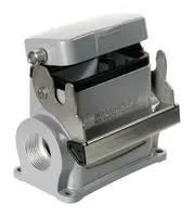 HOUSING, SIZE 4, END CLAMP, M25, ALUM