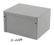ENCLOSURE, UTILITY BOX, ALUMINIUM, GREY