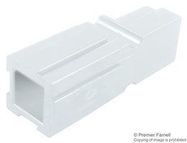 PLUG/RCPT HOUSING, 1POS, PC, WHITE