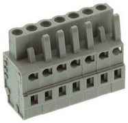 TERMINAL BLOCK PLUGGABLE, 7 POSITION, 28-12AWG