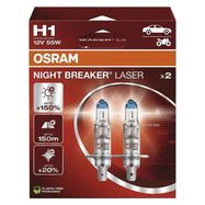 Headlamp OSRAM H1 55W 12V DUOBOX, Osram