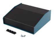 ENCLOSURE, INSTRUMENT, ALUM, BLACK/BLUE