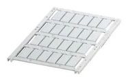 SNAP-IN MARKER, PC, WHITE, 9MM X 20MM