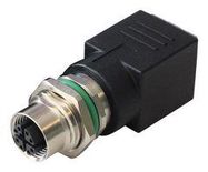 ADAPTOR, M12 RECEPTACLE-RJ45 JACK