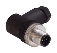 SENSOR CONNECTOR, M12, PLUG, 5POS, CABLE