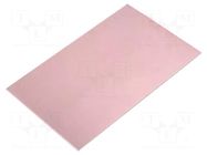 Laminate; aluminium; 1.5mm; L: 160mm; W: 100mm; Coating: copper SOLDER PEAK