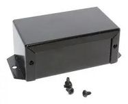 ENCLOSURE, UTILITY BOX, ALUM, BLACK