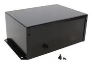 ENCLOSURE, UTILITY BOX, ALUM, BLACK