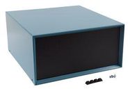 ENCLOSURE, INSTRUMENT, STEEL, BLACK/BLUE