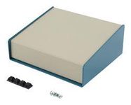 ENCLOSURE, INSTRUMENT, ALUM, BEIGE, BLUE