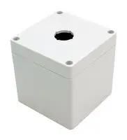 ENCLOSURE, PUSH BUTTON, PC, GREY