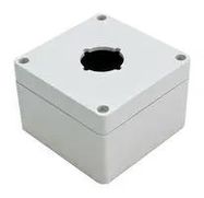 ENCLOSURE, PUSH BUTTON, PC, GREY