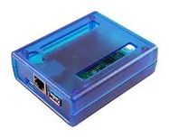 ENCLOSURE, TRANS BLUE, ABS PLASTIC