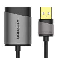 External USB Sound Card Vention CDKHB, TRS 3.5mm, 0.15m (gray), Vention