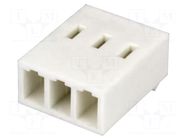 Connector: wire-board; plug; female; KK 396; PIN: 3; for cable; 1x3 MOLEX