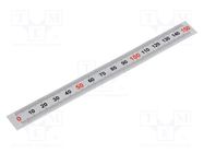 Ruler; figures horizontally arranged,self-adhesive; W: 11mm ELESA+GANTER