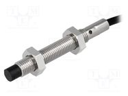 Sensor: inductive; OUT: PNP / NC; 0÷4mm; 10÷30VDC; M8; IP67; 200mA OMRON