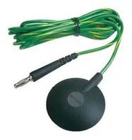 COIL CORD, SNAP STUD, 1.83M, GRN/YEL
