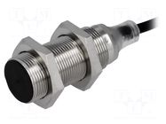 Sensor: inductive; OUT: NPN / NO; 0÷8mm; 10÷30VDC; M18; 2m; IP67 OMRON