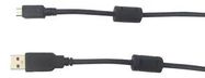 USB CORD, 2.0 A-MICRO B PLUG, 5M, BLK
