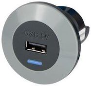 USB CHARGER, TYPE A, 1PORT, 32VDC