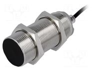 Sensor: inductive; OUT: PNP / NO; 0÷10mm; 10÷30VDC; M30; 2m; IP67 OMRON