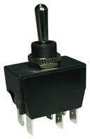 TOGGLE SWITCH, DPST, 16A, 250VAC, PANEL