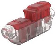 TERMINAL, WIRE SPLICE, 18-16AWG, RED