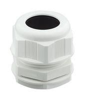 CABLE GLAND, NYLON, 18MM-25MM, WHITE