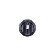 COMPACT 2 POS SELECTOR BLK-SPRING RETURN
