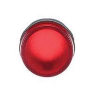 PILOT LIGHT HEAD, RED, ROUND, 22MM