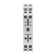 RELAY SOCKET, 10A, 250V, DIN RAIL