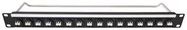 PATCH PANEL, LC, MM, 16PORT, 1U, M3 HOLE
