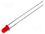 LED; red; 3mm; blinking; 12÷20mcd; 60°; 3.5÷14VDC; 22mA; 1.5÷3Hz KINGBRIGHT ELECTRONIC