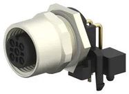 SENSOR CONNECTOR, M12, RCPT, 5POS, PANEL