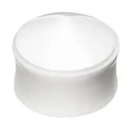 AIR POWERED PISTON, 5CC, WHITE, SYRINGE