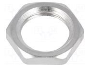 Nut; M12; brass; Thk: 2.8mm; Spanner: 15mm; Thread: metric; Pitch: 1.5 MOLEX