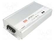 Power supply: switching; for building in,modular; 600W; 24VDC 