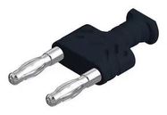 CONN, BANANA, PLUG, 32A, SOLDER, BLK
