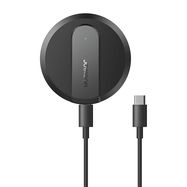 Joyroom JR-A28 ultra-thin magnetic induction charger, 15W (black), Joyroom