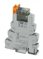 RELAY MODULE, DPDT, 0.05A, 24V, DIN RAIL