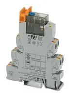 RELAY MODULE, DPDT, 0.05A, 24V, DIN RAIL