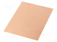 Laminate; FR4,epoxy resin; 0.8mm; L: 100mm; W: 75mm; Coating: copper SOLDER PEAK