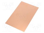 Laminate; FR4,epoxy resin; 0.8mm; L: 160mm; W: 100mm; double sided 
