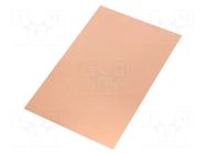 Laminate; FR4,fiberglass,epoxy resin; 0.8mm; L: 160mm; W: 100mm SOLDER PEAK