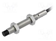 Sensor: inductive; OUT: PNP / NC; 0÷2mm; 10÷30VDC; M8; IP67; 200mA OMRON