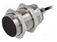 Sensor: inductive; OUT: NPN / NO; 0÷10mm; 10÷30VDC; M30; 2m; IP67 OMRON